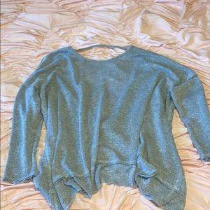 Open Back long sleeve